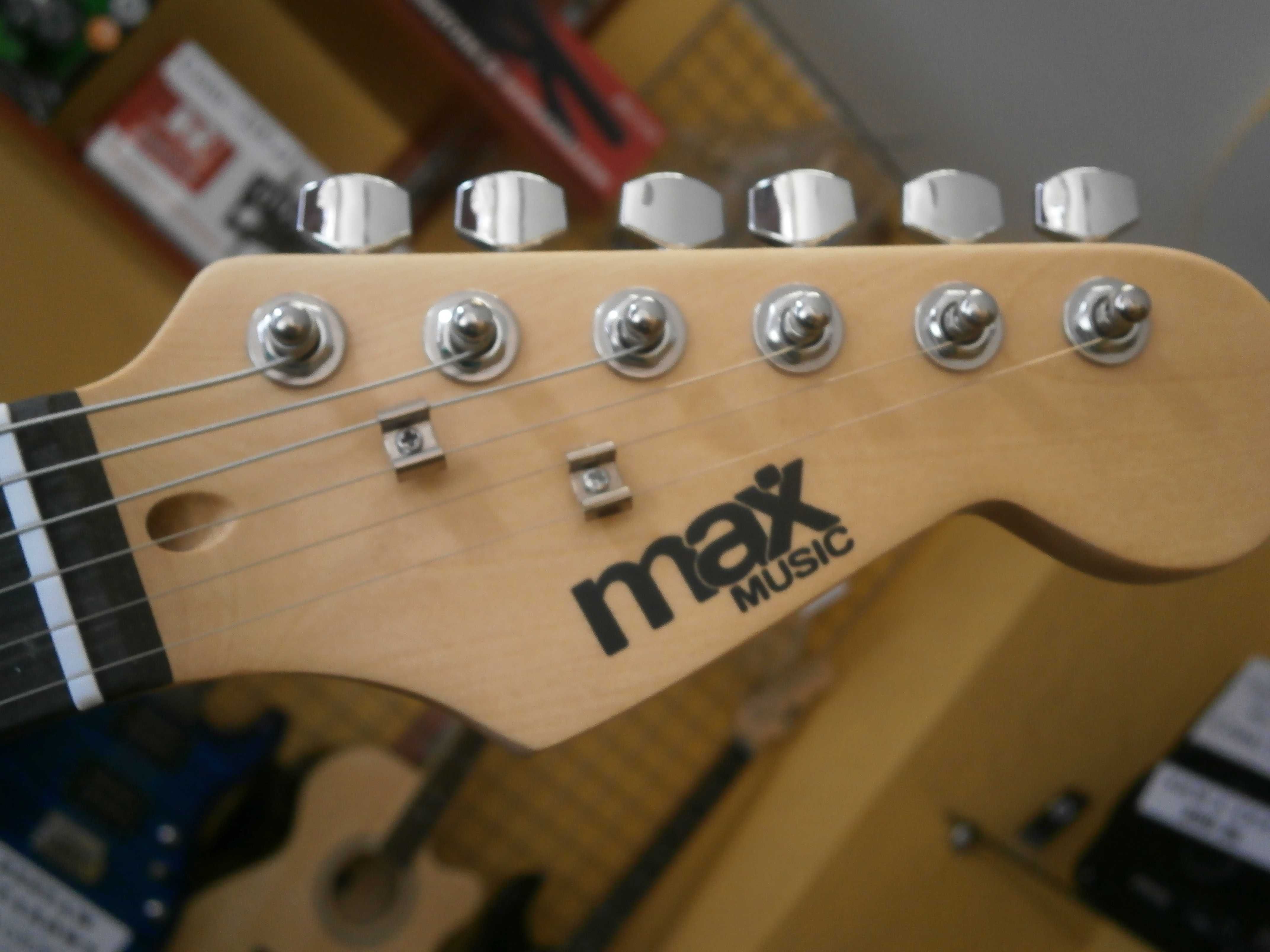 Zestaw Gitarowy MAX Music Red