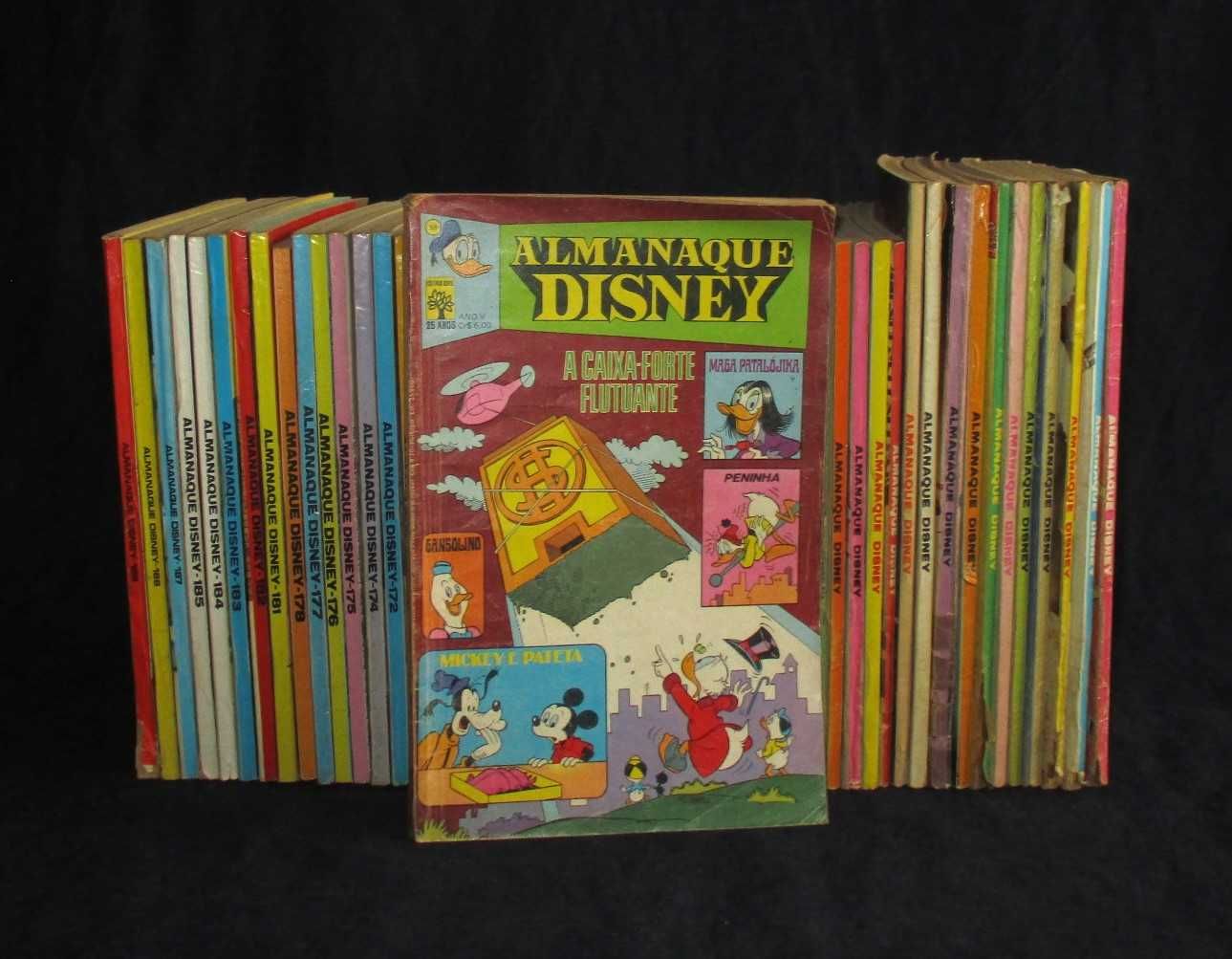 Livros BD Almanaque Disney Abril Br 1975 a 1987