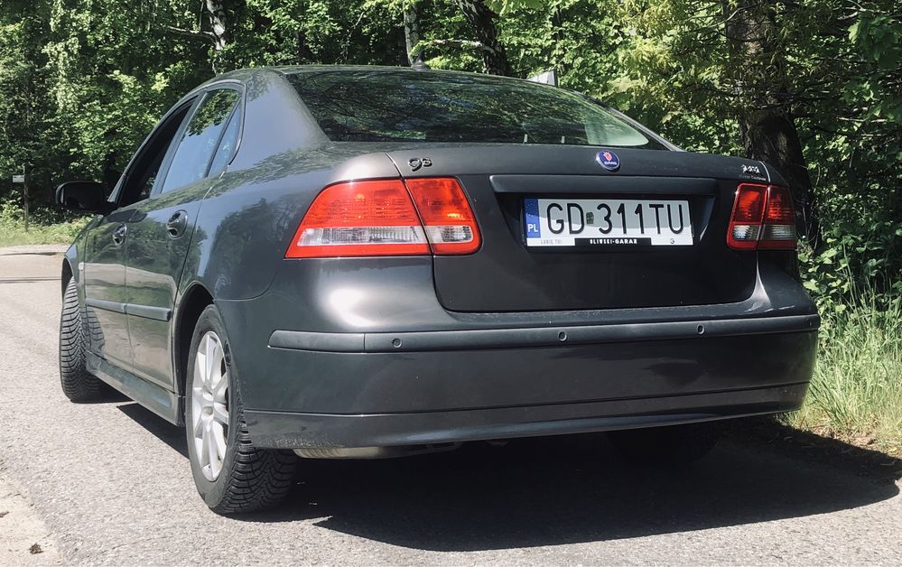 Saab 9-3, 1.8 Turbo, Salon Polska, Drugi Właściciel, Bezwypadkowy