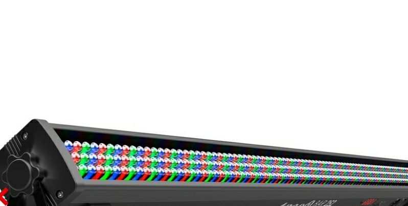 Barra Led 252 DMX com comando de oferta. NOVIDADE!