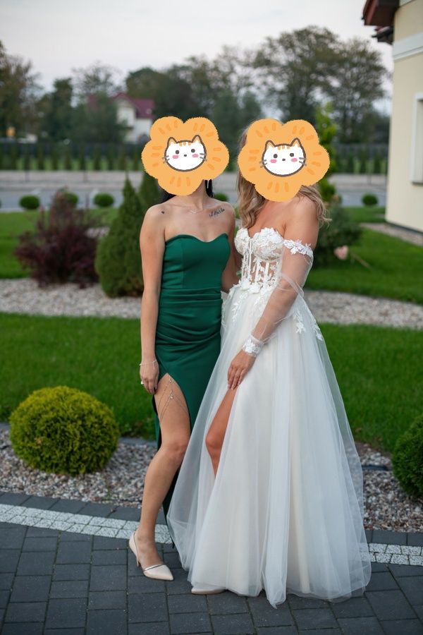 Suknia ślubna kolor ivory