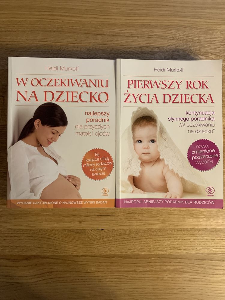 Heidi Murkoff Pierwszy rok życia dziecka + W oczekiwaniu na dziecko