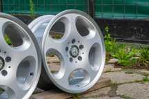 Felgi Brabus Monoblock IV, 17" 5x112, po renowacji. Mercedes