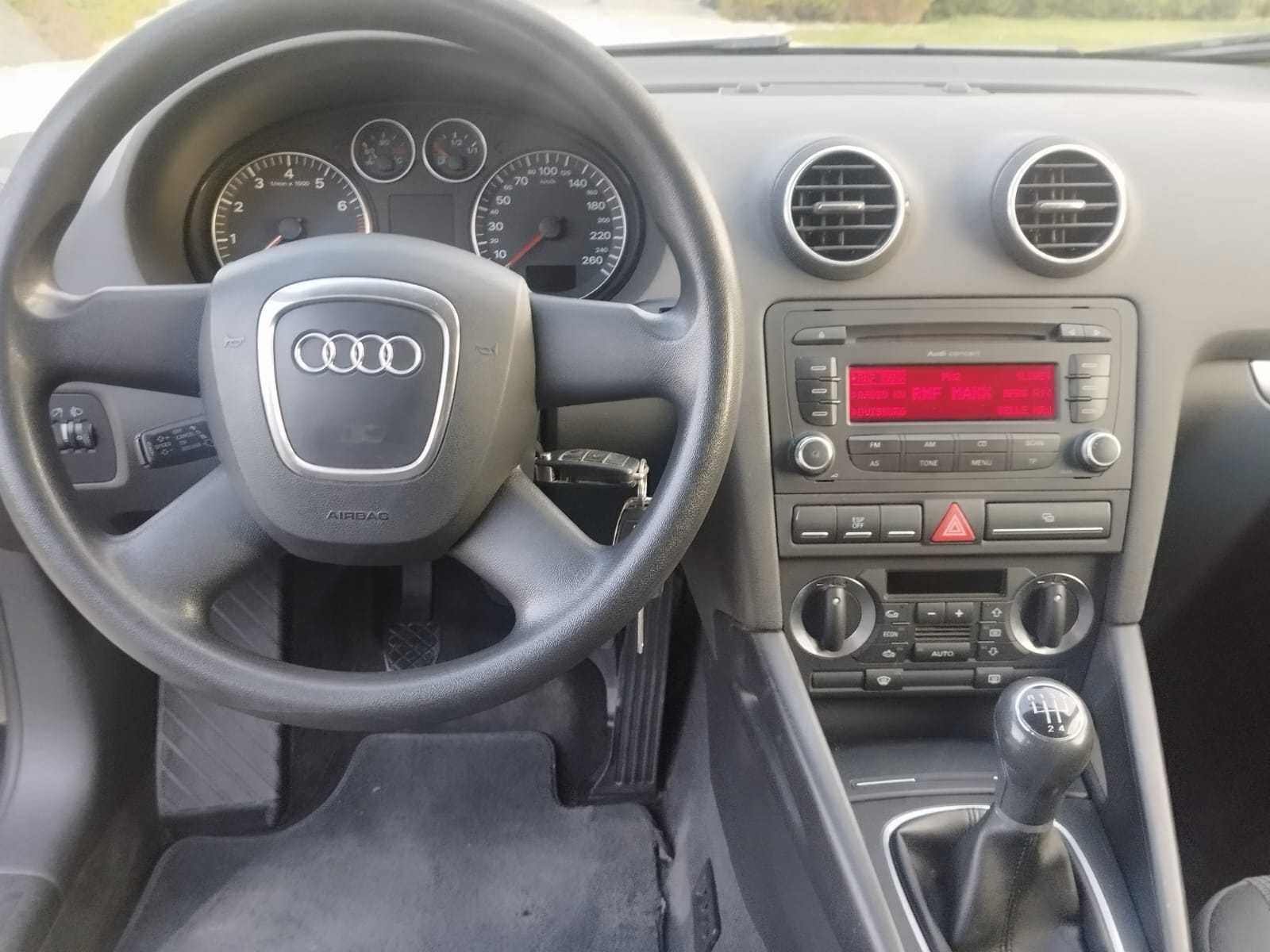 Audi A3 Sportback,1.6 Mpi,102 KM,Klima,Alufelgi,zarejestrowany,
