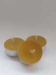 Świeczki tealight z wosku pszczelego 37x16mm (10 szt)