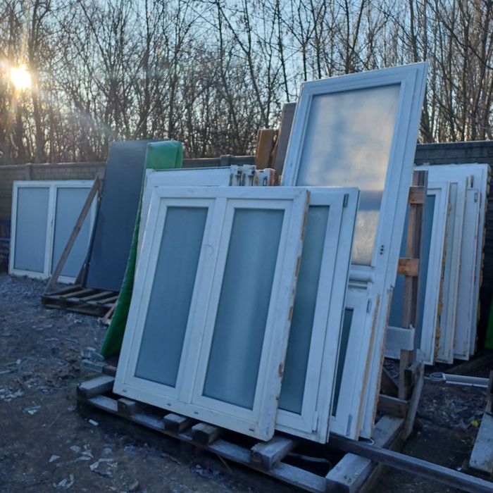 Okna plastikowe, PCV z demontażu