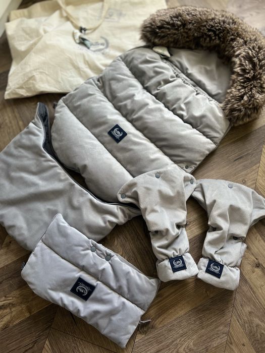 Śpiworek Combo Multi + mufki La Millou