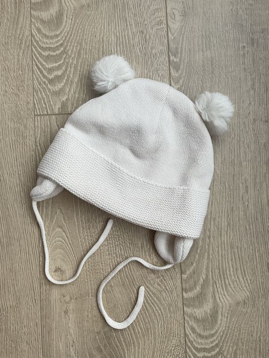 Шапка HM 1-2 роки молочна