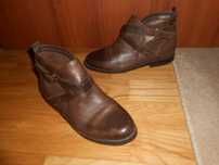 Ecco botki skórzane damskie,36/37/23 cm