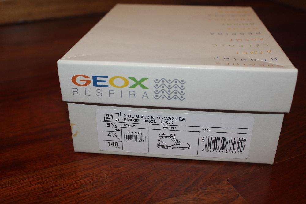 Botas Criança Geox em Pele 21