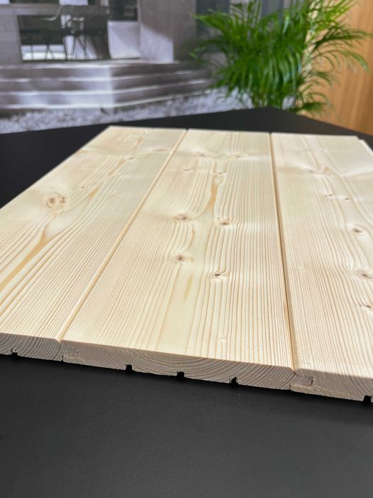 DESKA ELEWACYJNA klasa PREMIUM  Świerk Skandynawski 19 mm