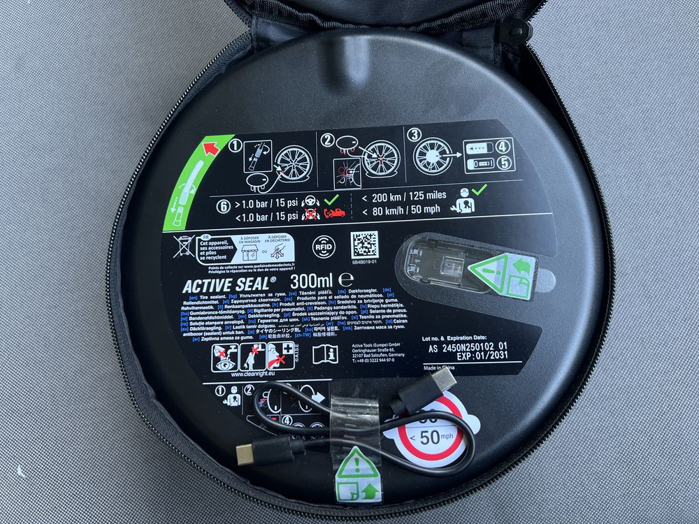 Zestaw naprawczy BMW Mobility System Plus 71105B50A80