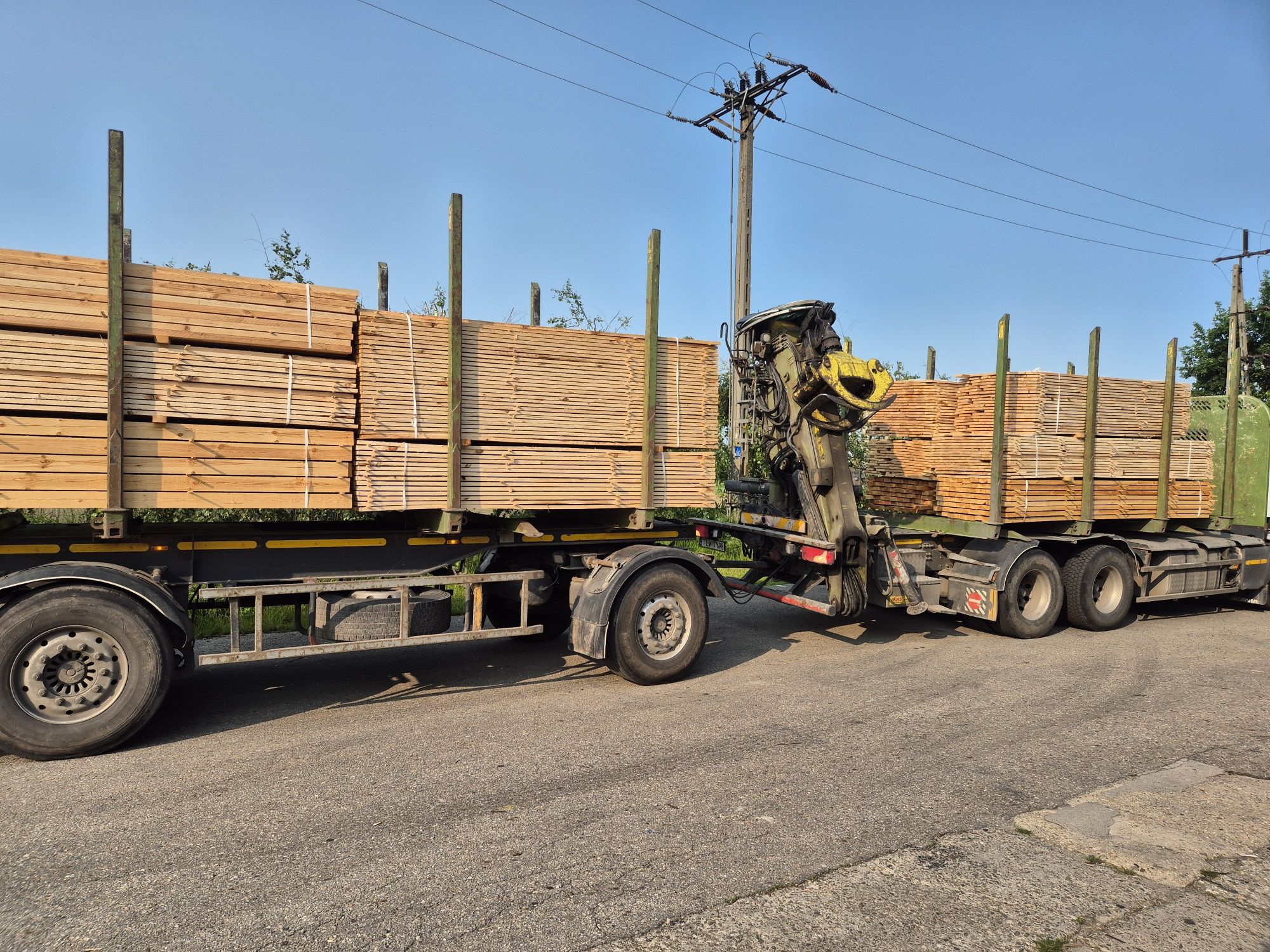 Palisada fi12 wałki toczone bale sosnowe 12x300 3m drągi impregnowane