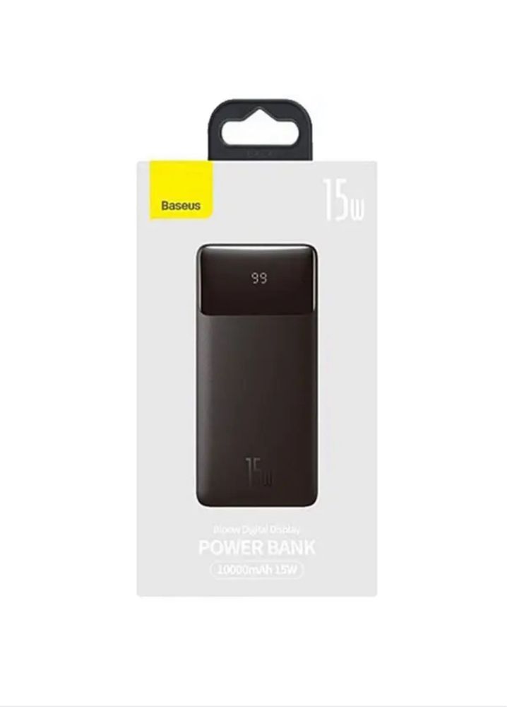 Павер банк Baseus Bipow Digital Display 10000mAh 15W 3A