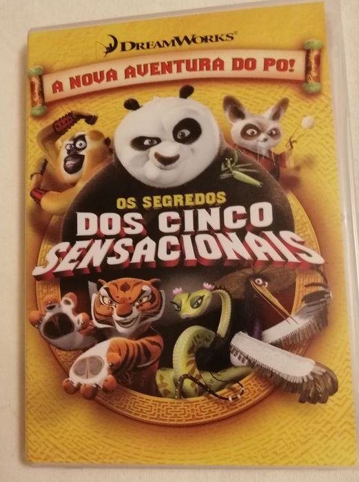 Os, Segredos dos Cinco Sensacionais -  a Nova Aventura do Pó! - dvd