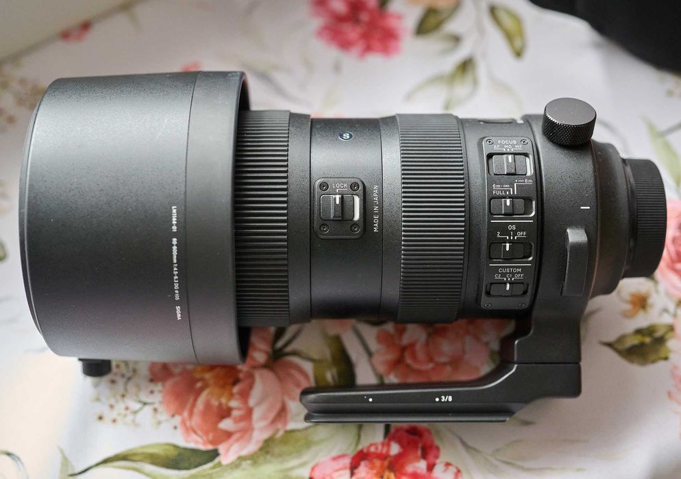 Obiektyw Sigma VR 60-600mm f/4.5-6.3E / Nikon