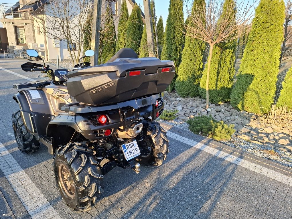 Quad TGB 600 LONG 4x4 wyciągarka hak lampy led