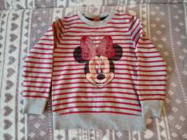 Bluza z Minnie Mouse dla dziewczynki rozmiar 104