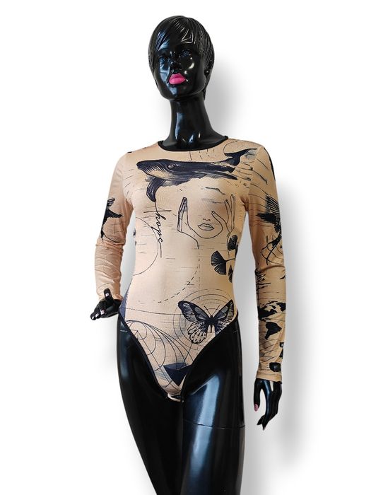 Боді тату принт С-М