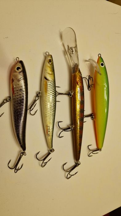 Wobler Rapala Salmo Hunter. 6 woblerów