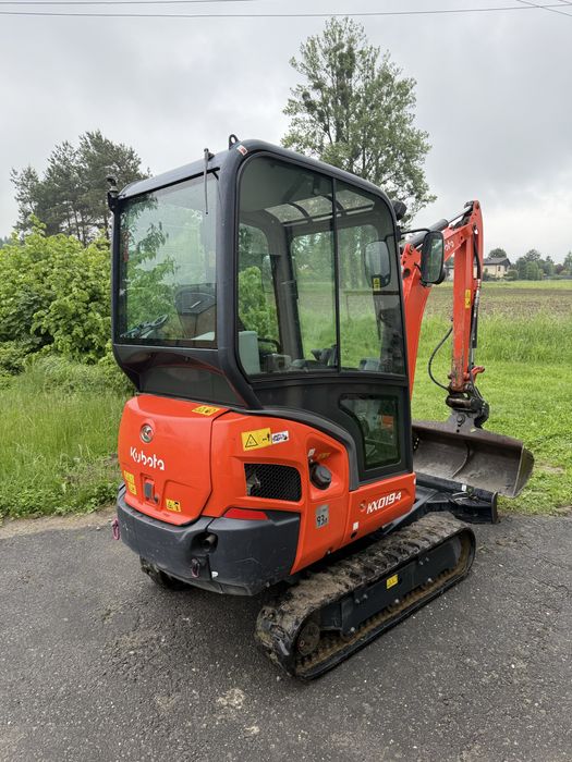 Koparka Kubota KX019-4, 1200 mth, cesja leasingu