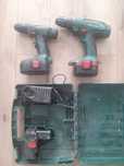 2xwkrętarka bosch 18v 3 baterie ladowarka