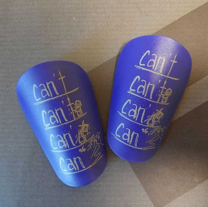 Футбольні щитки Can`t - Can, щитки міні, щитки як у Мудрика Can (S)