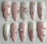 Press on nails (żelowe/hybrydowe)