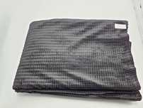Dzianina czarna welur kupon 3 m.x 156 cm.