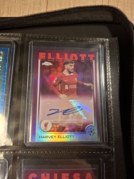 Karty piłkarskie z autografem