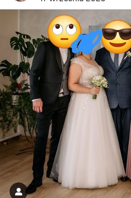 Suknia ślubna plus size