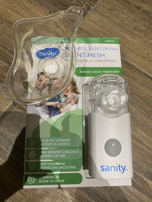 Ультразвуковий інгалятор Sanity Silent Mesh