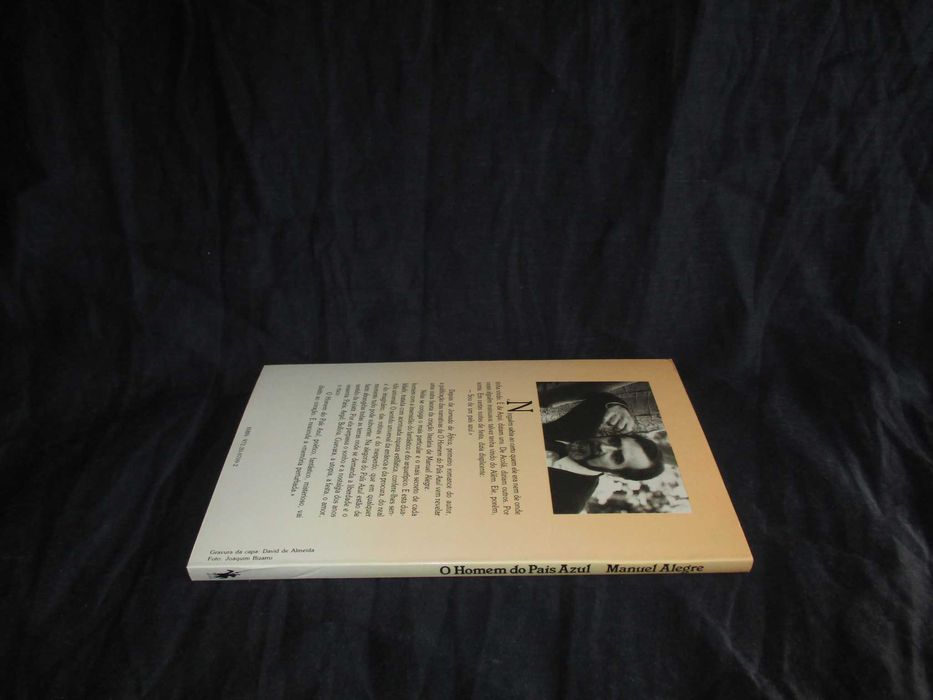 Livro O Homem do País Azul Manuel Alegre 1ª edição