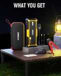 Jump Starter 4000A todos Veículos os gás, motor diesel 12V Lithium