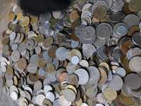 Monety zagraniczne stare monety 1kg