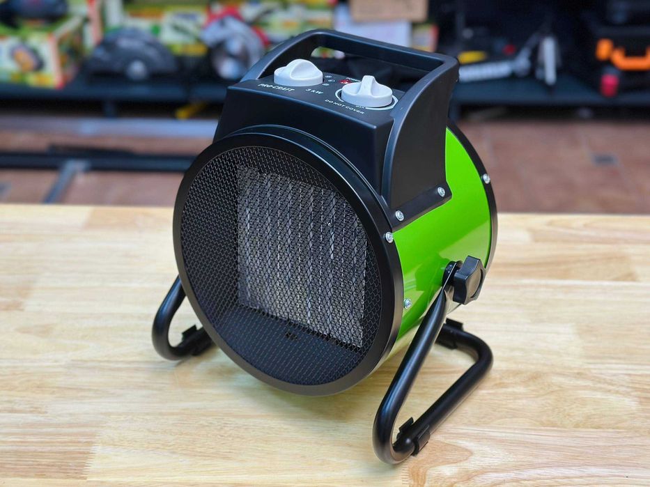 Керамічний Тепловентилятор Procraft |Швидкий нагрів 3 режими, Гарантія