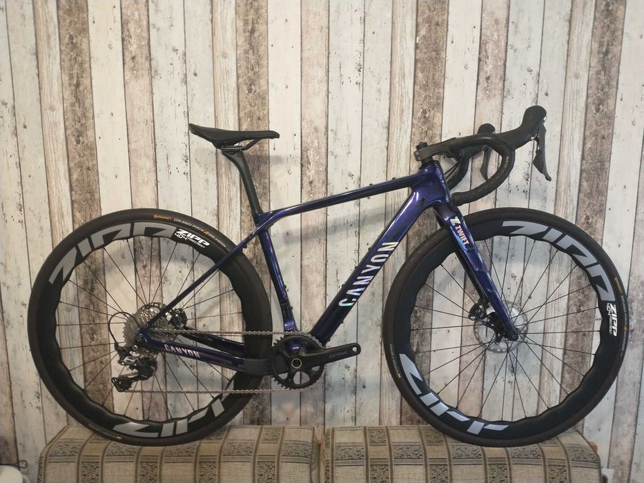 Rower karbonowy gravel/szosa, mała rama, XS, hydraulika grx 1x11