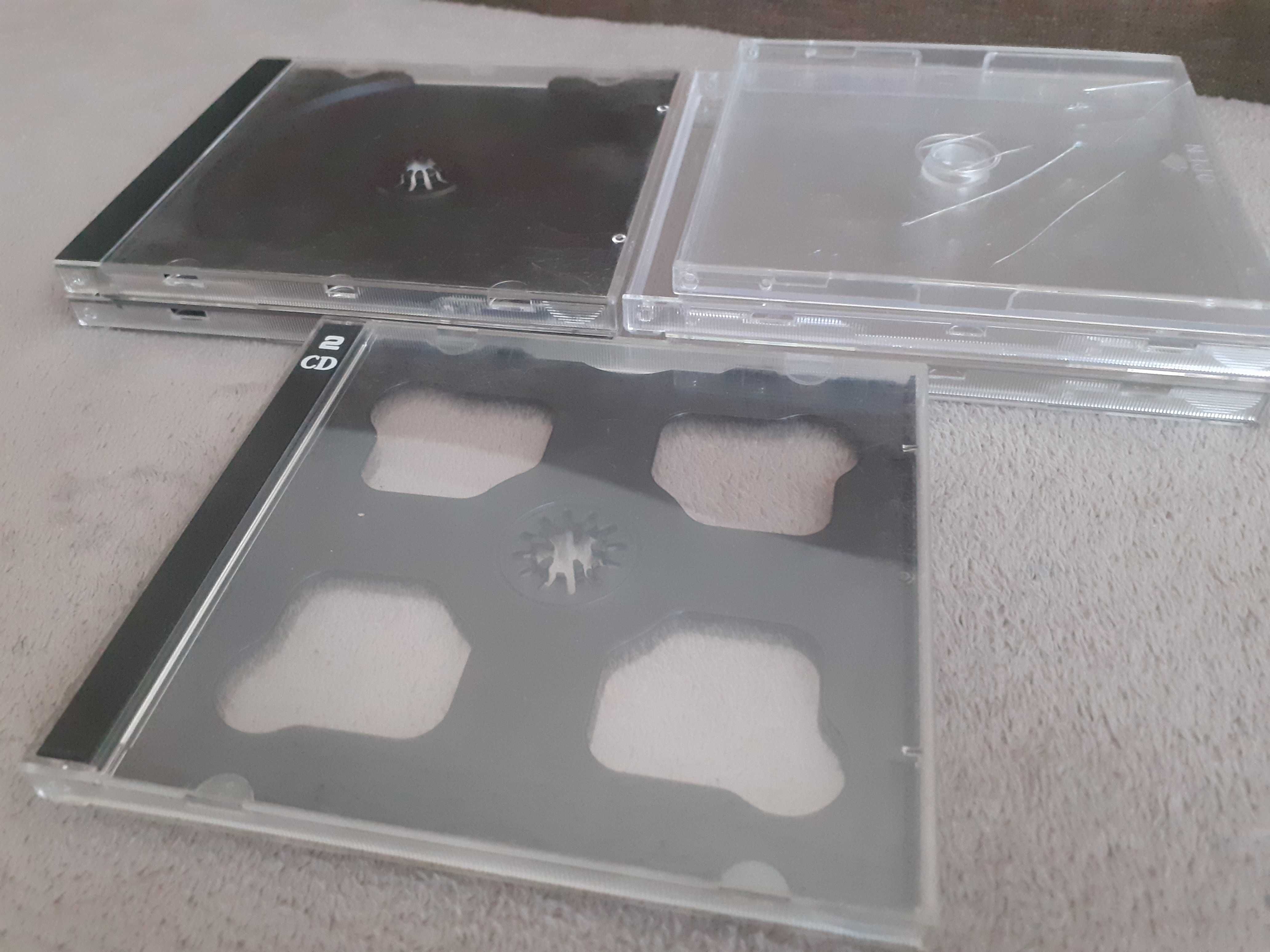 Pudełka CD DVD grube 6 szt. komplet