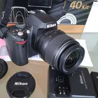 Nikon D40 plus Nikkor 18-55 Kit