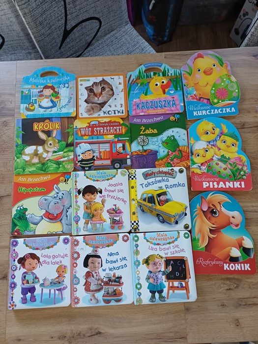 Książeczki dla dzieci 15szt zestaw