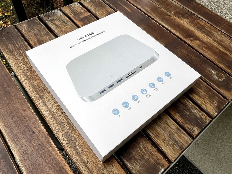 Stacja dokująca Hub/Dysk - Mac Mini M2 - ELECTRONICA 4U - MC25 PRO MAX