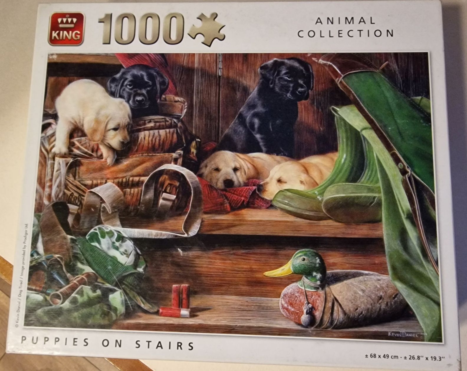 Puzzle Trefl 2000 elementów Zabawne Psie Portrety + GRATIS puzzle 1000