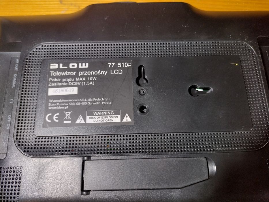 Telewizor przenośny Blow 10,1 cala