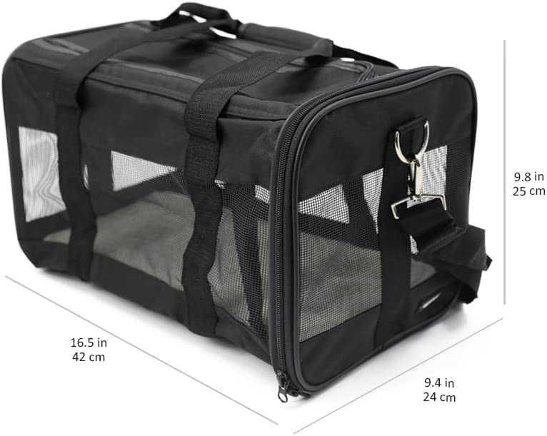 Torba transportowa z miękkimi bokami do transportu zwierząt 7,2 kg