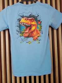Koszulka dla chłopca dinozaur 116/122