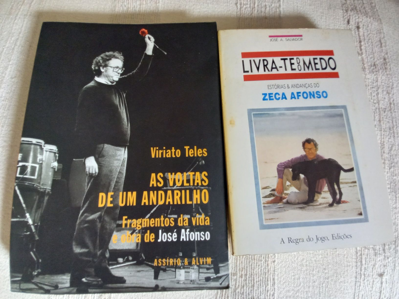 Dois livros sobre Zeca Afonso