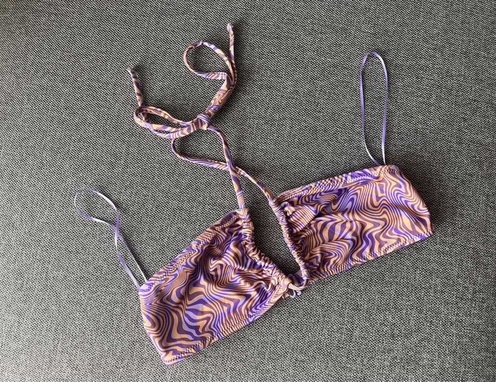 Strój kąpielowy góra od bikini Pull & Bear zara rozmiar M