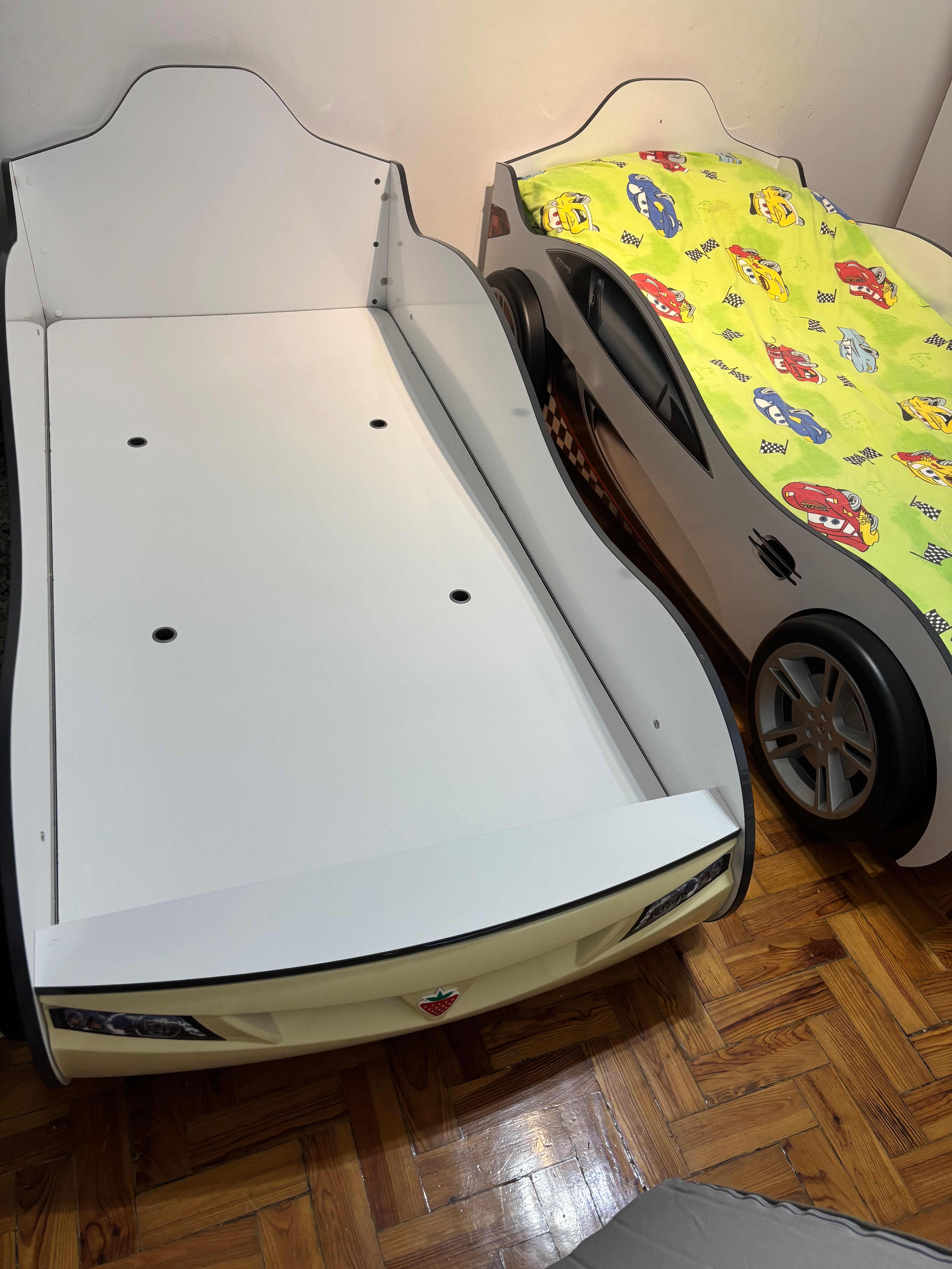 Cama solteiro carro criança