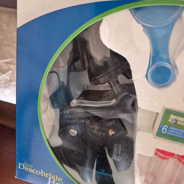 Prenda Microscópio NOVO Selado Discovery Channel NATAL PRENDA