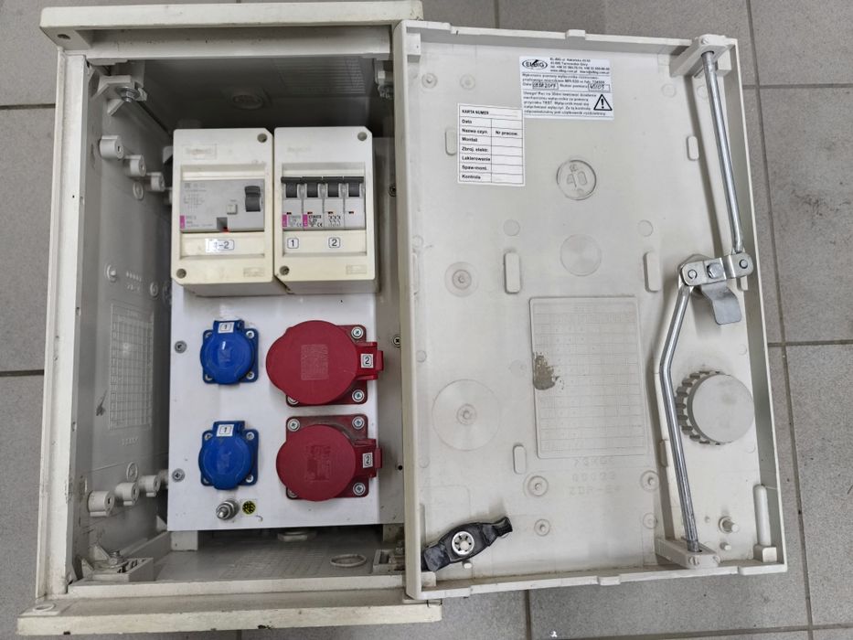 Rozdzielnica budowlana ELBIG